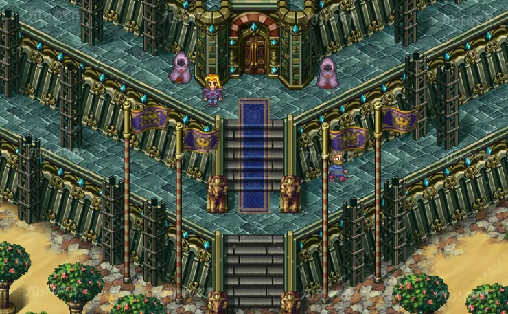 尖った頭巾を被った修道士風のキャラクターのイメージ